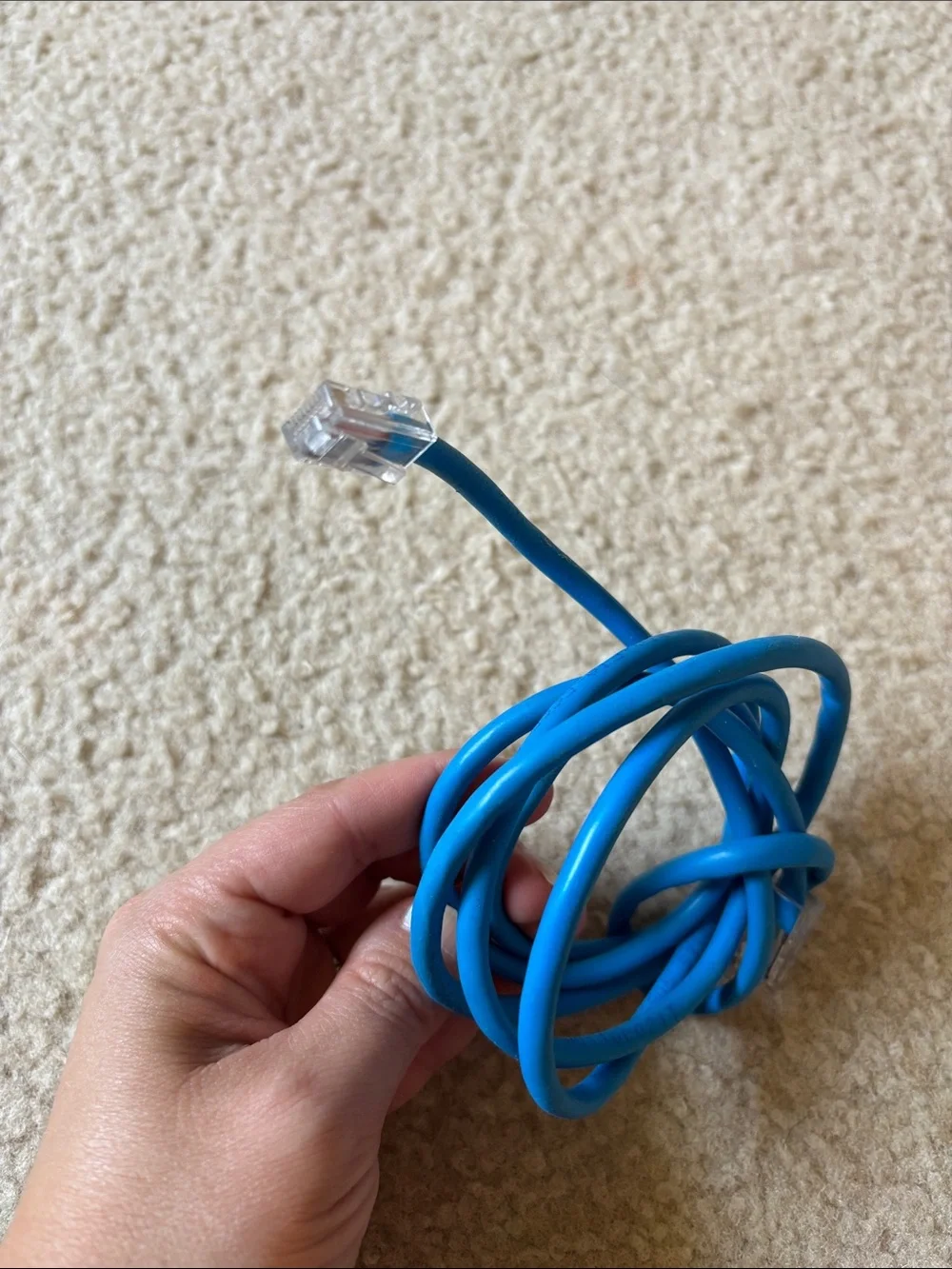 Ethernet Cable Blue | Router, PC & Gaming Network Cable